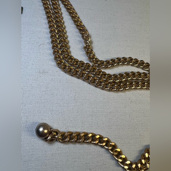 Vintage Goldtone Chain Belt